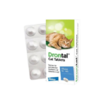 BAYER Drontal Cat - SELL BY SINGLE TABLETS (48 tablets per box)