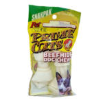 PET LIFE Prime Cuts White Knot Bone 4.5" 2pcs