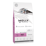 MOLLY Cat Adult Indoor Light & Sterilised Chicken 2kg