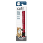CATIT Adjustable Nylon Collar Reflective Red 20-33cm