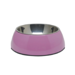 DOGIT 2 In 1 Durable Bowl w. SS Insert Small 350ml Pink