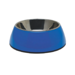 DOGIT 2 In 1 Durable Bowl w. SS Insert Small 350ml Blue