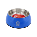 DOGIT 2 In 1 Durable Bowl w. SS Insert Medium 700ml Blue