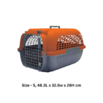 DOGIT Pet Voyageur Orange/Grey Small