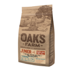 OAK'S FARM Grain Free Salmon with Krill Junior Small & Mini Breed 2kg