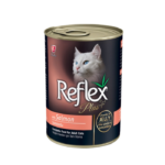 REFLEX Plus Adult Can Food with Salmon Chunks in Loaf 400g