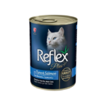 REFLEX Plus Adult Can Food with Tuna & Salmon Chunks in Loaf 400g