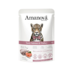 AMANOVA Pouch Salmon & Turkey 85g