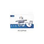YAHUPETS Antibacterial Pet Diaper(M)-XS (12Pcs)