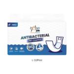 YAHUPETS Antibacterial Pet Diaper(M)-L (12Pcs)