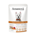 AMANOVA Pouch Puppy Exquisite Chicken 100g