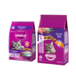 WHISKAS POCKET MACKEREL 3kg &1.2kg