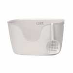 CATIT LOO White Litter Box With Scoop (59x39x34cm)